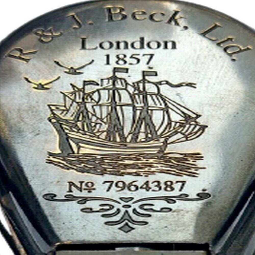 Монокулярная латунная подзорная труба - винтажный морской дизайн, 10,16 см