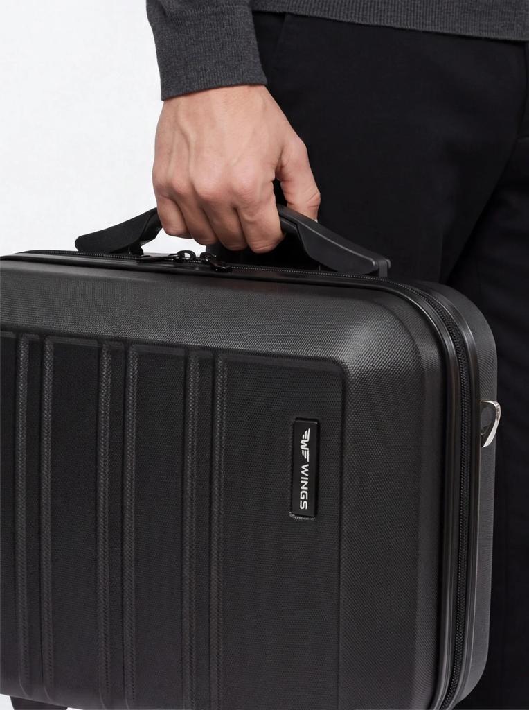 Wings Harrier Travel Case Cosmetic Bag 14" Black