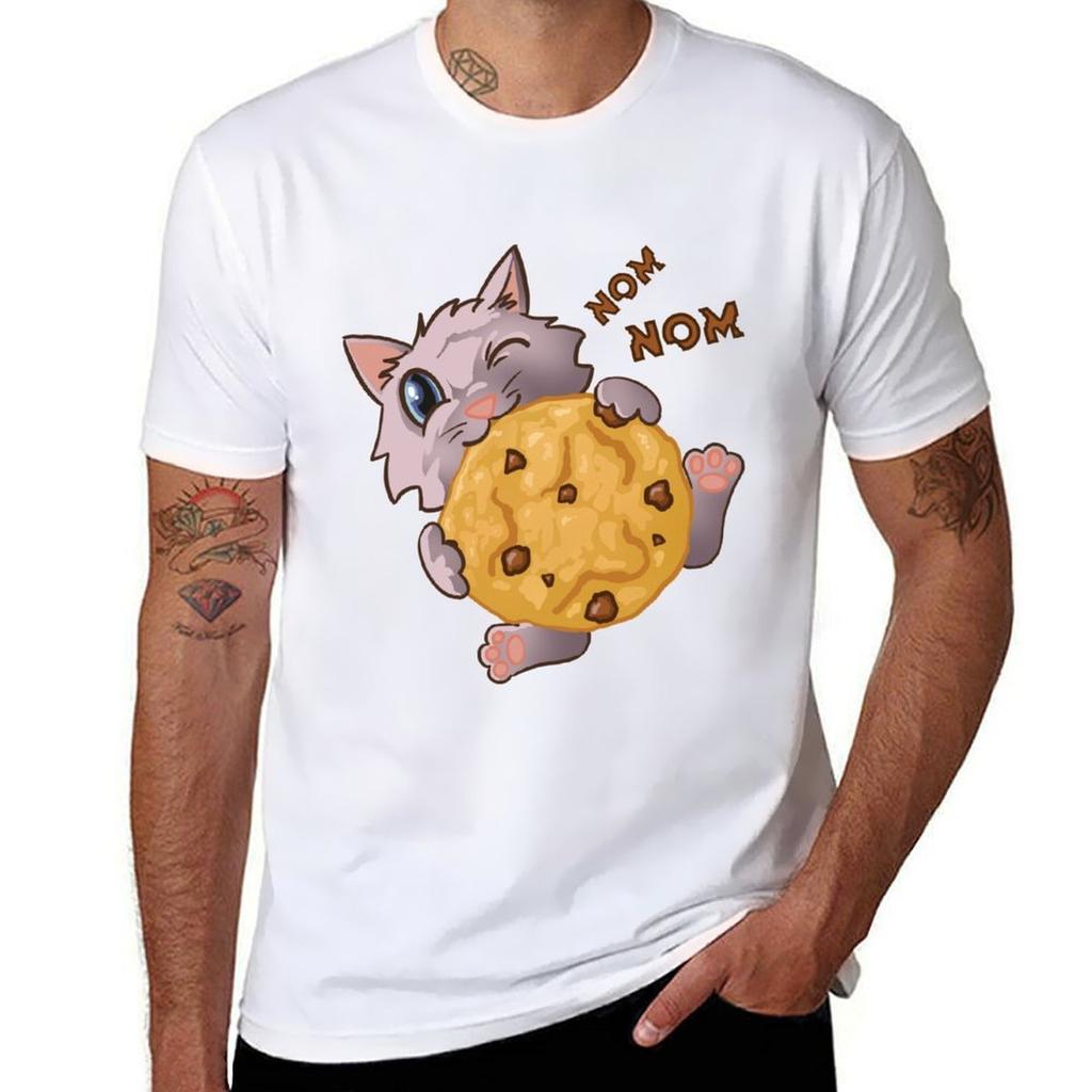 Cookie Kitten Nom Nom Tshirt Active Wear Sports Tshirt For Unisex