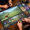 Cute Hero Frog Magic Card Battle Play Mat 600X350MM TCG Playmat Anti-Slip Base Gathering Gaming Mat Board Game Desk Mats for MTG