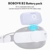 Аккумулятор BOBOVR B2 для M3 Pro, сменная запасная батарея 5200 мАч, магнитное крепление для Quest3, увеличивает время работы примерно на 1,5 часа