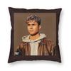Matthew Broome Nick My Fault London Square Pillowcase Polyester Linen Velvet Pattern Zip Throw Pillow Case Car Cushion Cover 18"