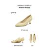 TATA/She 2025 Spring Shopping Mall Same Fashionable and Simple Style Women's Singles Shoes