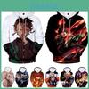Яркая толстовка с 3D-принтом Demon Slayer Kimetsu No Yaiba для повседневной носки