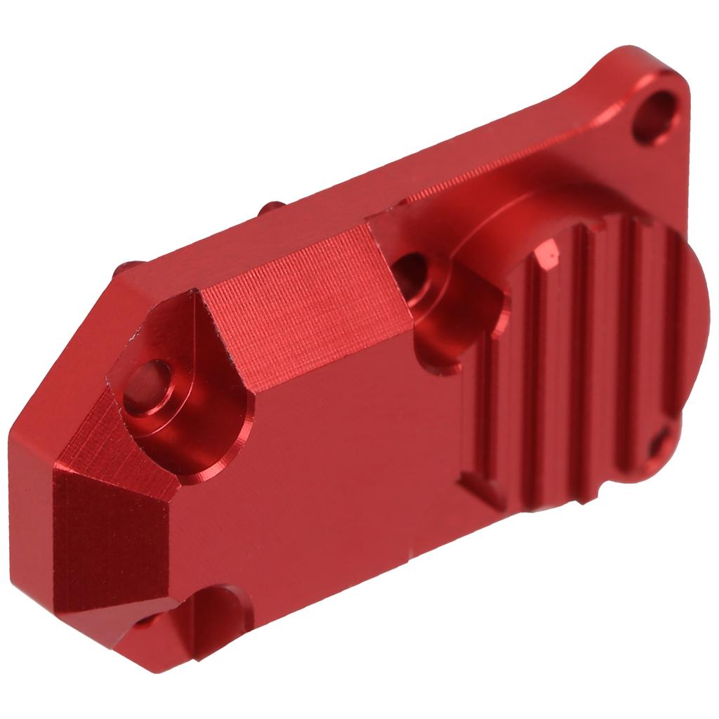 Counterweight Diff Cover Upgrade Accessories Fit for Axial SCX24 90081 124 RC Model CarRed