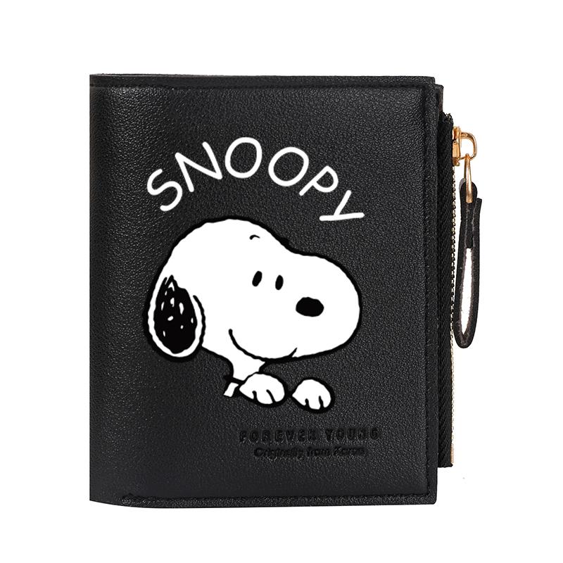 Новые женские кошельки-клатчи Snoopys, мужские кошельки из ПУ-кожи, монетницы, держатели для кредитных карт с аниме-персонажами, портативные, кавайные, детский подарок