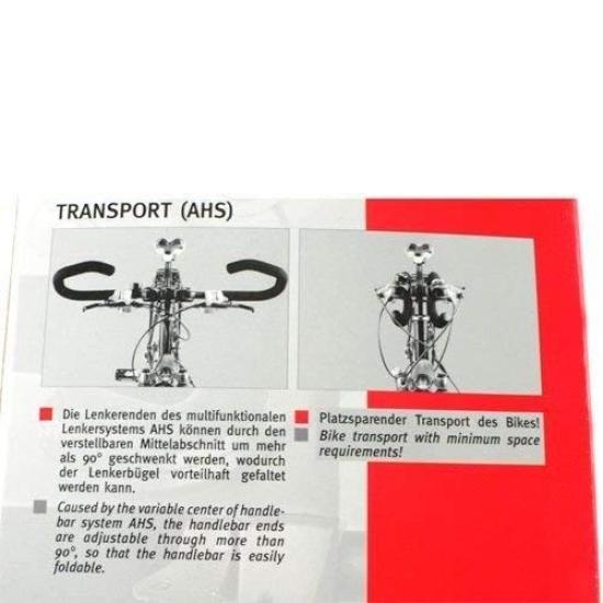 Humpert AHS Aluminum Alloy Adjustable Bicycle Handlebar X-ACT 31.8mm #ST1553