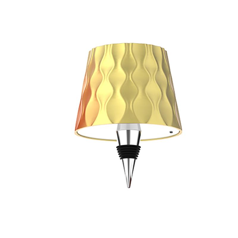 Новая беспроводная бутылочная лампа с 3-цветным сенсорным управлением и бесступенчатой регулировкой яркости. Идеально подходит для винных бутылок, заменяет традиционные винные пробки.