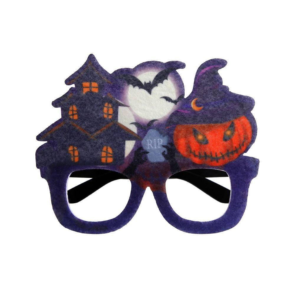 Bats Ghost Funny Glasses Pumpkins Halloween Cosplay Props Halloween Eyeglasses Frame Children