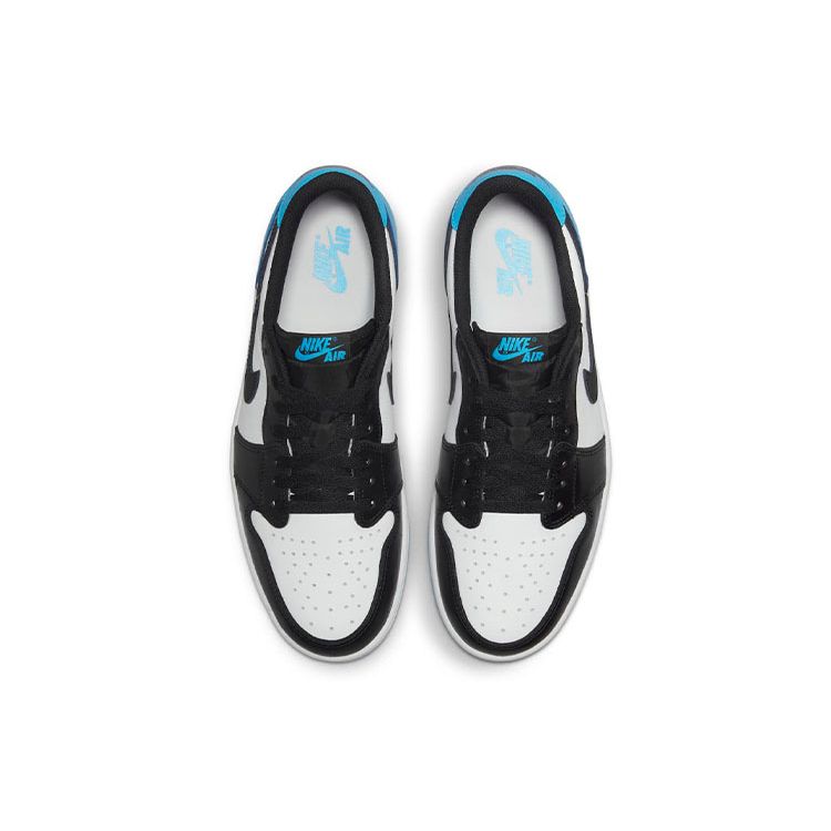 Air Jordan 1 Retro Low OG UNC Unisex Sneakers White Dark-Powder-Blue Black CZ0790-104