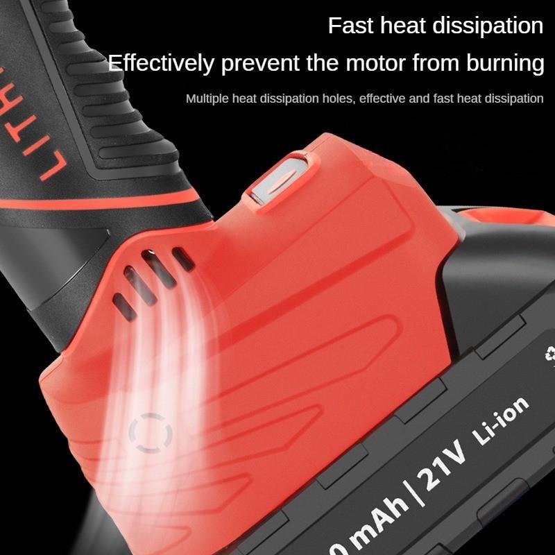 Portable Electric Pruning Shears Household Efficient Fruit Tree Bonsai Pruning Branches Cutter Rechargeable Garden Scissors Red