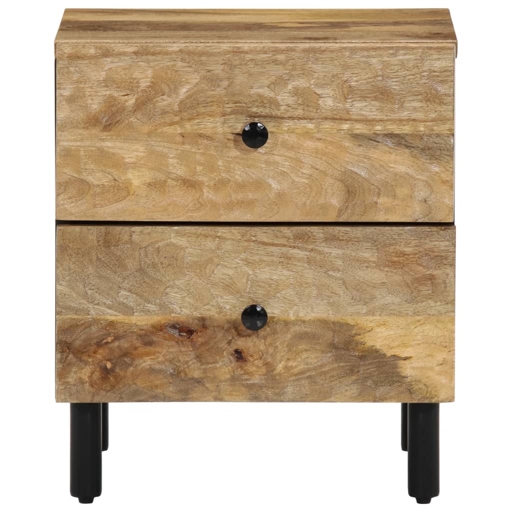 Nightstands 2 pcs. 40 x 33 x 46 cm Solid Mango Wood