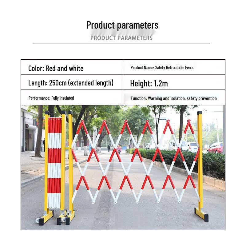 Foldable Insulated Safety Barrier