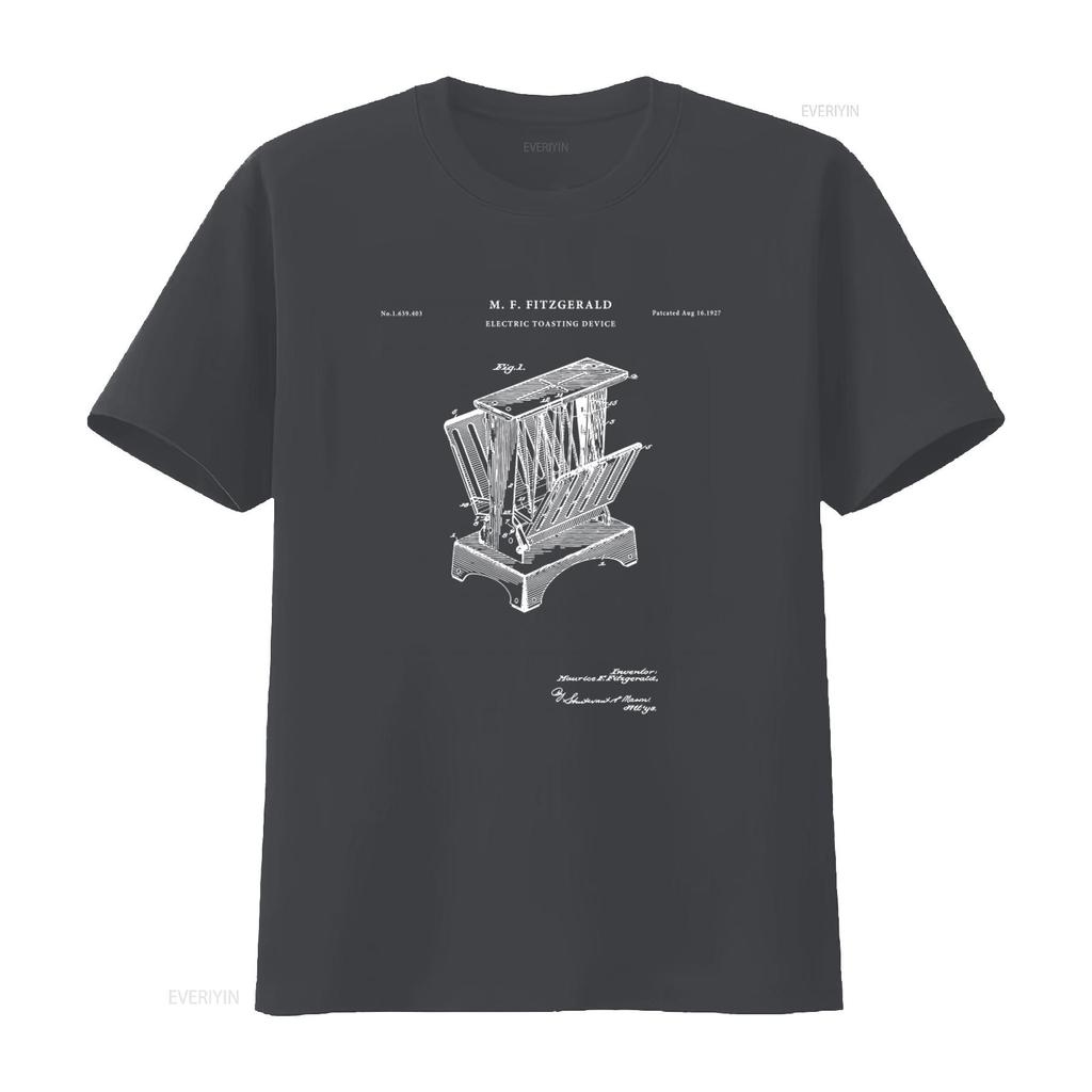 Vintage Sunbeam Radiant Control Toaster Patent Design T Shirt Retro Automatic Old Style Pt498 vintage Washed Breathable graphic