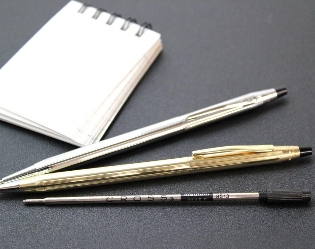 Cross Ballpoint Pen Refill M 8513 Black Set of 6 Regular Imported Goods Oil-based