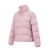 Li Ning 3D Stand Collar Logo Zipper Short Down Jacket Women Outerwear AYMV186-7