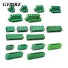 5 шт. KF2EDGWB 2EDG 5.08 2 3 4 5 6 7 8 9 10 12-контактный Настенный клеммный блок Тип вставки Разъем с шагом 5,08 мм Винтовой клеммный блок для печатной платы