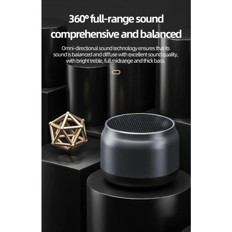 Bluetooth-колонка S16 с громкими басами - Беспроводная портативная мини-колонка для дома, улицы, автомобильной аудиосистемы, бумбокс с высокой громкостью