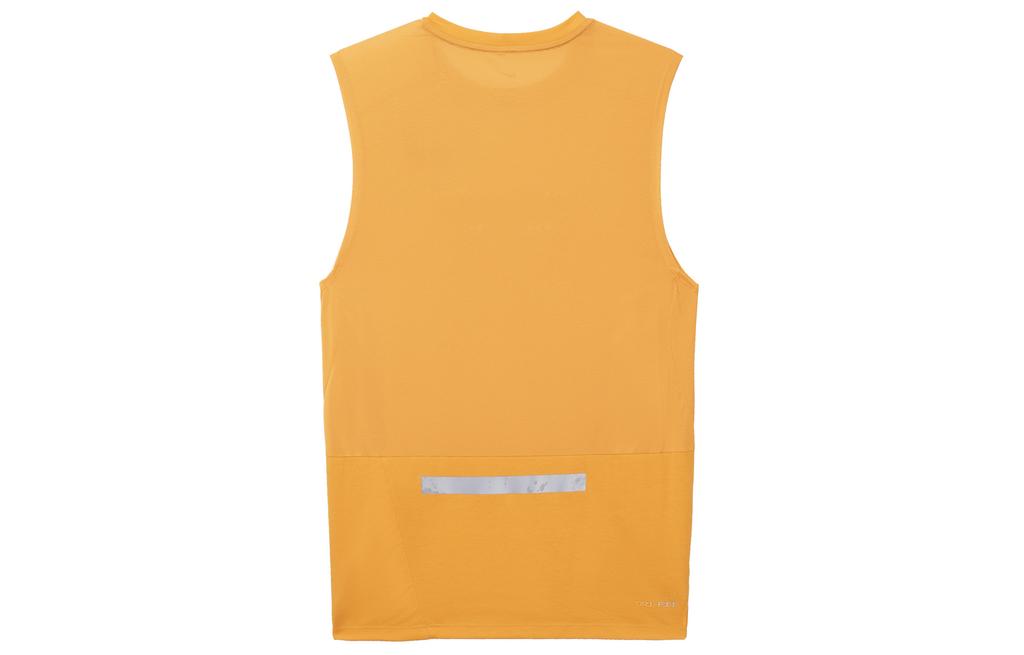 Nike Мужская майка для бега Оранжевая DX0852-836