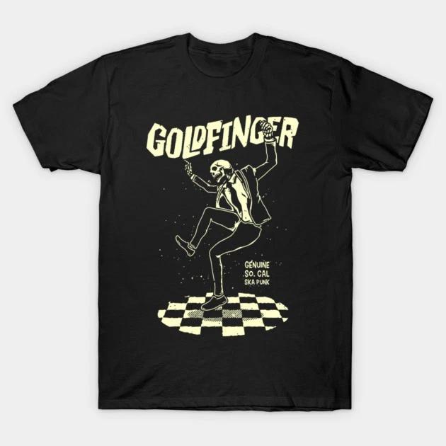Goldfinger Ska Punk Vintage Band Cotton Unisex Graphic T-shirt