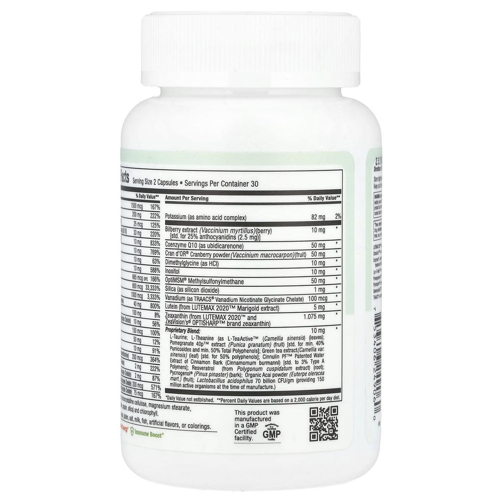 Maxi Longevity™, Мультивитамины для женщин 50+, Maxi Caps 60