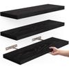 Durable Floating Shelves Wooden Hanging Wall Shelves Hanging Storage Rack  Bedroom Decoration