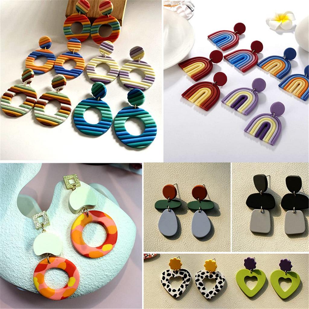 Silk Screen Stencils for Clay Valentines Day Heart Silkscreen Print for DIY Printing On Clay and Earrings Jewelry Clay