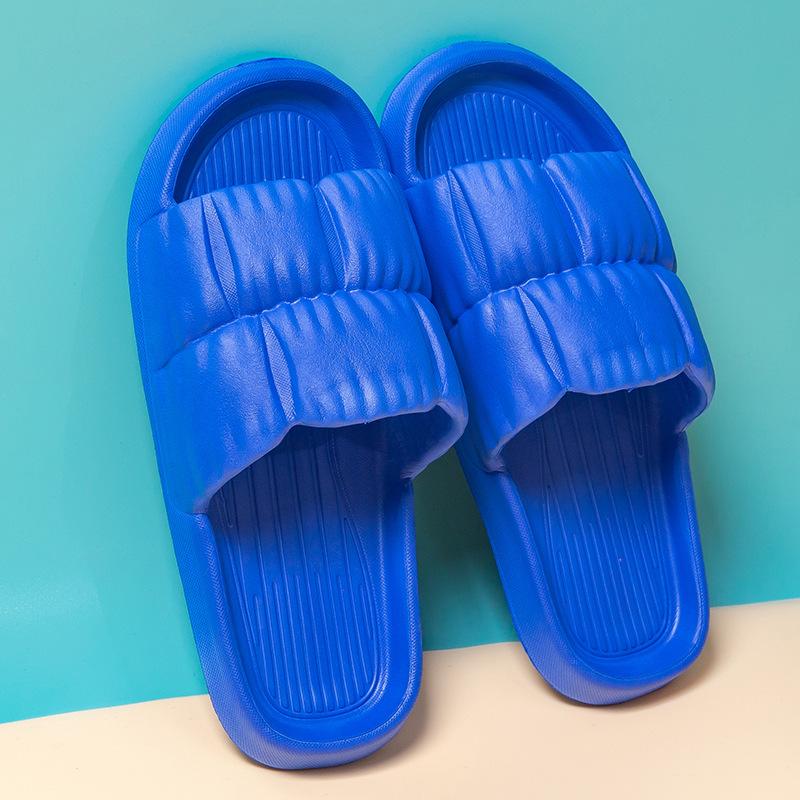 Summer Home Slippers Men Cloud Slides Indoor Mute Non-slip Bathing Flip Flop Sandals Male Summer Zapatillas Hombre