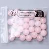 Товары для дома и вечеринок Материал для ожерелья-брелока Розовый натуральный камень случайного цвета Круглые бусины ручной работы «сделай сам» 20-60 шт. 4/6/8/10/12 мм свободные бусины