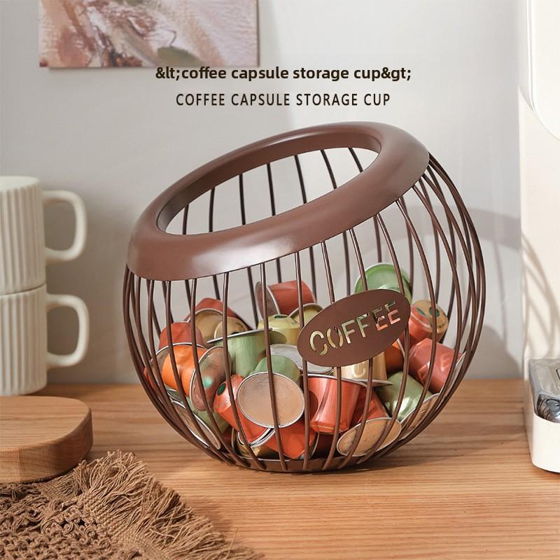 Настольное хранилище Конфеты Кафе Бар Открытый Органайзер для кофейных капсул
