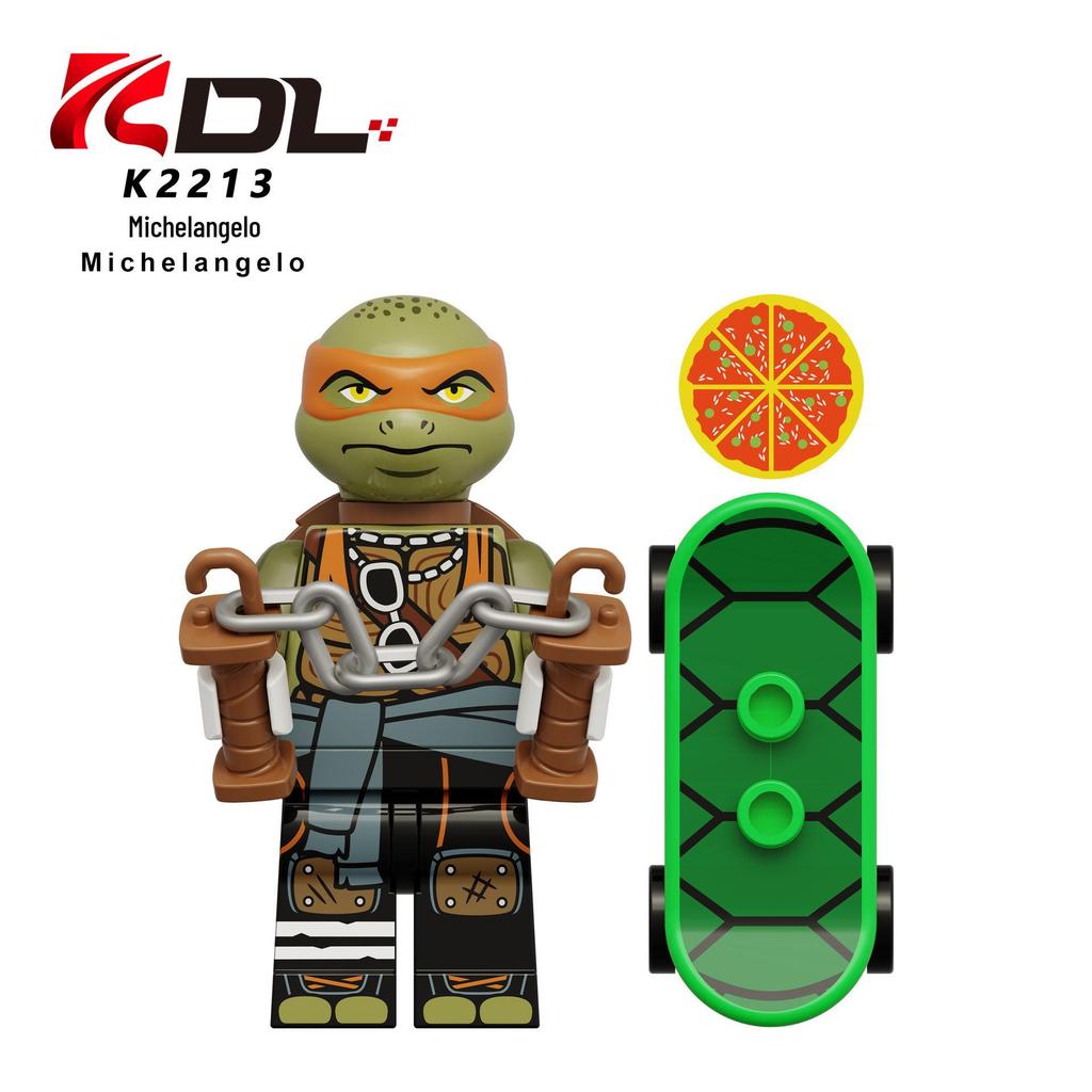 KDL831 KDL817 Teenage Mutant Ninja Turtles Minifigure Building Block Toy Set