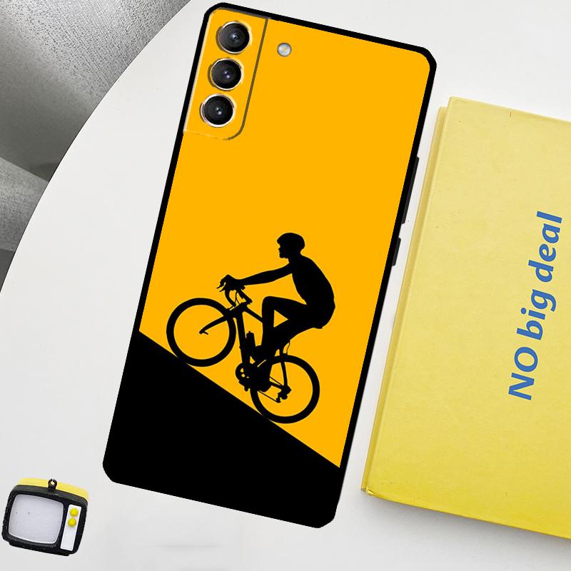 Cycling Bike Phone Case For Samsung Galaxy S26 S24 Ultra S20 S21 S22 S23 Plus S10 S24 FE S25 Ultra Cover