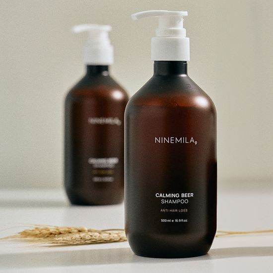 NINEMILA Успокаивающий шампунь от выпадения волос с пивными дрожжами 500 мл