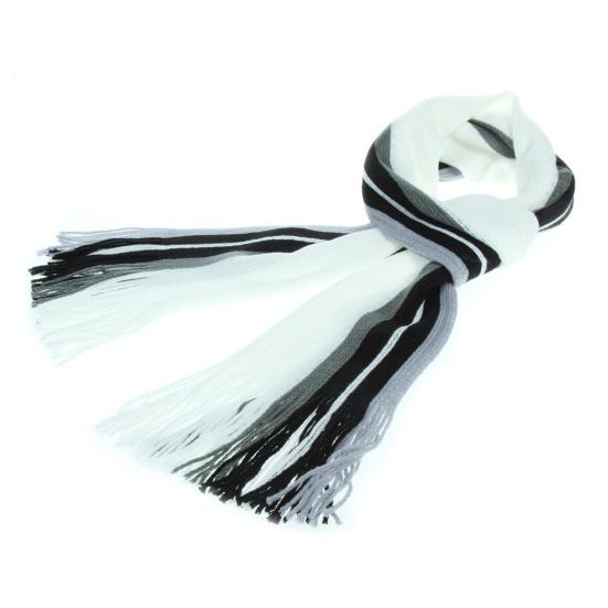 Мужской шарф популярный утолщенный уютный контрастного цвета длинная повседневная одежда