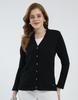 Women's V Neck Full Sleeves Cardigan