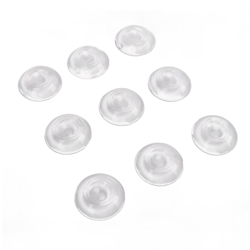 9 шт. прозрачный дверной бампер супер клейкий шумоподавляющий многоразовый силиконовый протектор стены для Doo