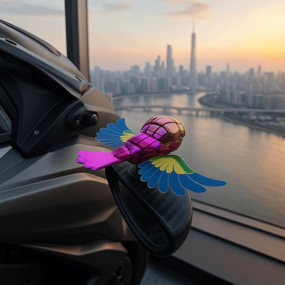 Decorative Accessories Car Sunroof Decoration Bird Shape Helmet Decoration Motorcycle Accessories