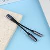 2-в-1 USB-C на 3,5 мм Адаптер для наушников и зарядки PD 60 Вт Кабель для быстрой зарядки Адаптер с разъемом Aux для мобильного телефона Pad