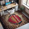 Arsenal F.C Pattern Rug, Indoor/Outdoor Mat, for Picnic, Gameroom, Bedroom, Office, Living Room, Home Decor Carpet, Birthday Gift