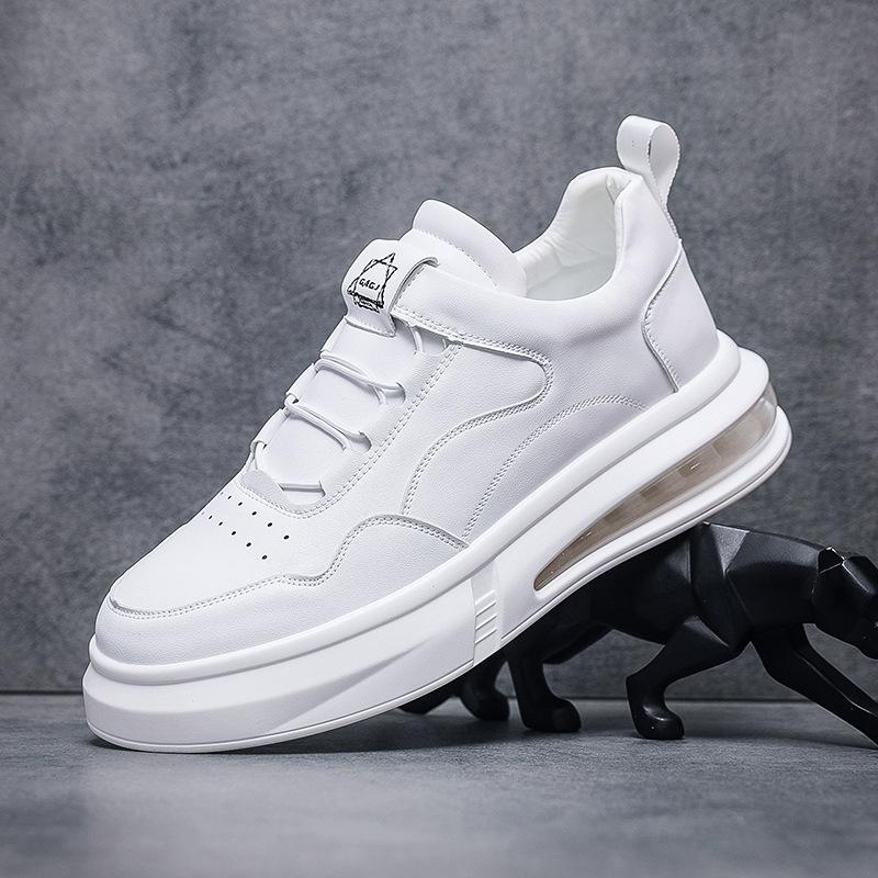 Обувь для скейтбординга мужская повседневная обувь на воздушной подушке с мягкой подошвой белого цвета с одной педалью модная обувь персонализированная мужская обувь Вэньчжоу