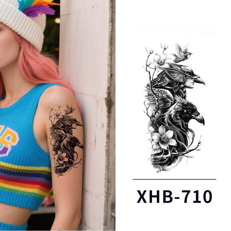 Body Shoulder Arm New Designs Skin Safe Non-toxic Temporary Tattoo/ Tatto/ Tatoo/ Tato Stickers Men
