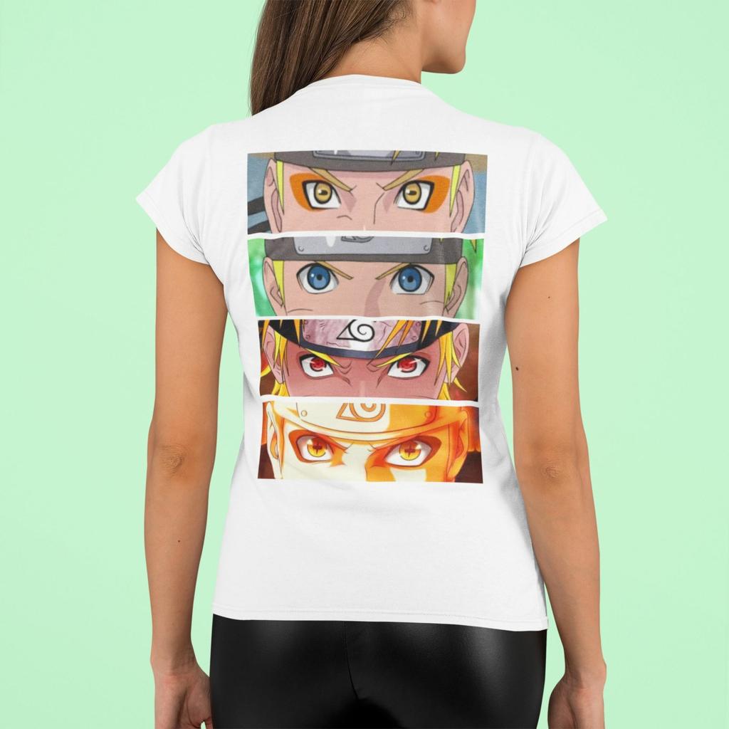 Naruto Shippuden Various Eyes Sasuke Women's Organic Cotton T-Shirt Mens Womens Tees Top S-XXXL