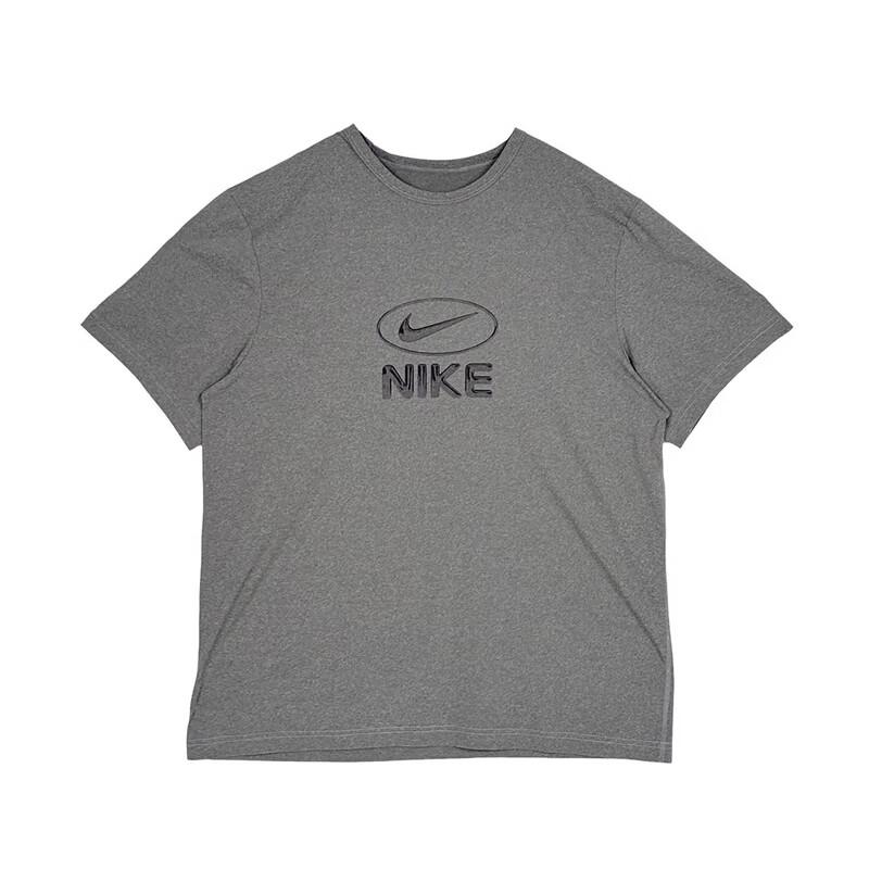 Nike Мужская повседневная вязаная рубашка с коротким рукавом