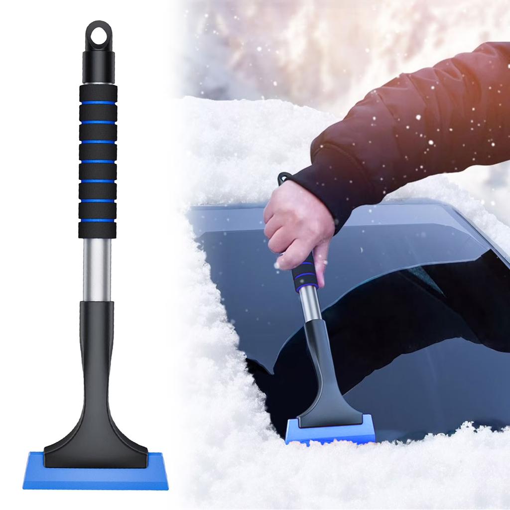 Cleaning Supplies,Car Snow Shovel Aluminum Alloy Telescopic Snow Removal Shovel Multifunctional Glass Snow Shovel Cleaning Scraper Snow Brush