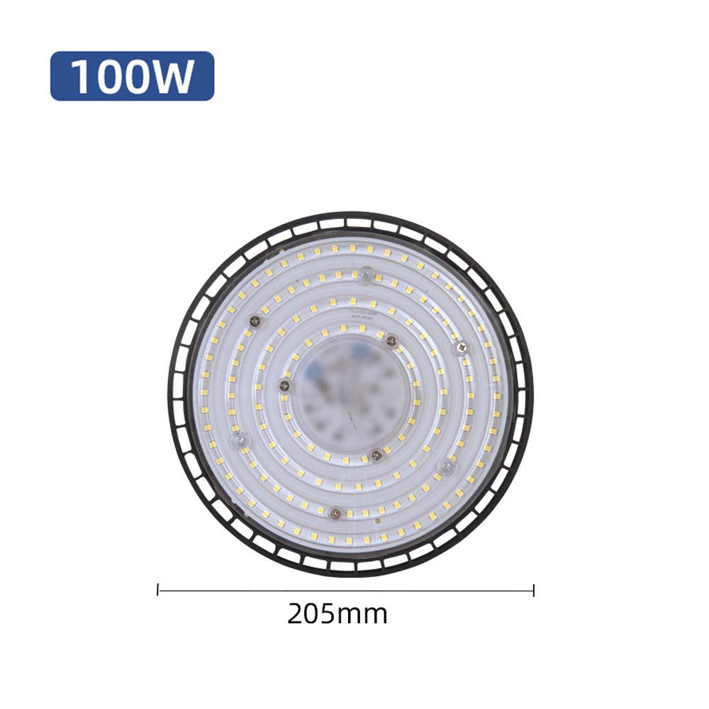 Светильники для высоких потолков 100/150/200 Вт 220 В Сверхяркие UFO LED Водонепроницаемые Коммерческие Рыночные Складские Гаражные Промышленные Осветительные Приборы