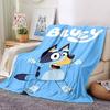 Bluey Theme Printed Blanket - Perfect for Couch, Bed, Travel & Outdoor Use | Machine Washable, Cozy & Durable.