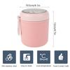 Vacuum Insulated Food Container for Hot Food 304 Stainless Steel with Foldable Spoon Handle Portable Thermoses for Office Work