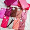 Силиконовый чехол для телефона цвета помады, подходящий для iPhone 11–iPhone 16, обеспечивающий защиту от падений и приятную на ощупь поверхность — стильный подарок для женщин