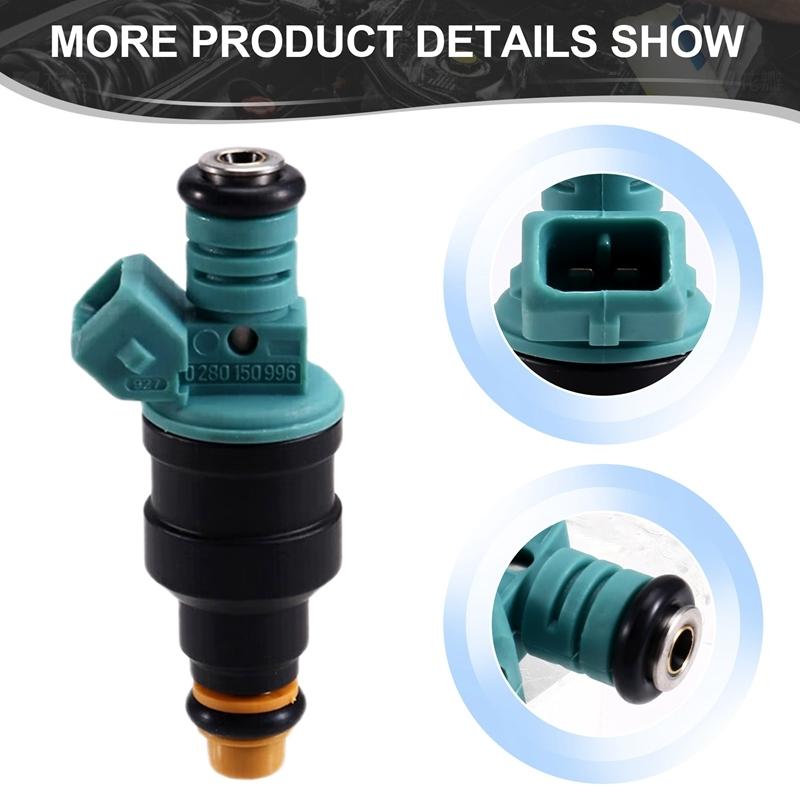 4 шт. 0280150996 Форсунка топливная для Lada Samara Forma Niva 112 1.5L 1.7L L4 1991-2014 0280158110