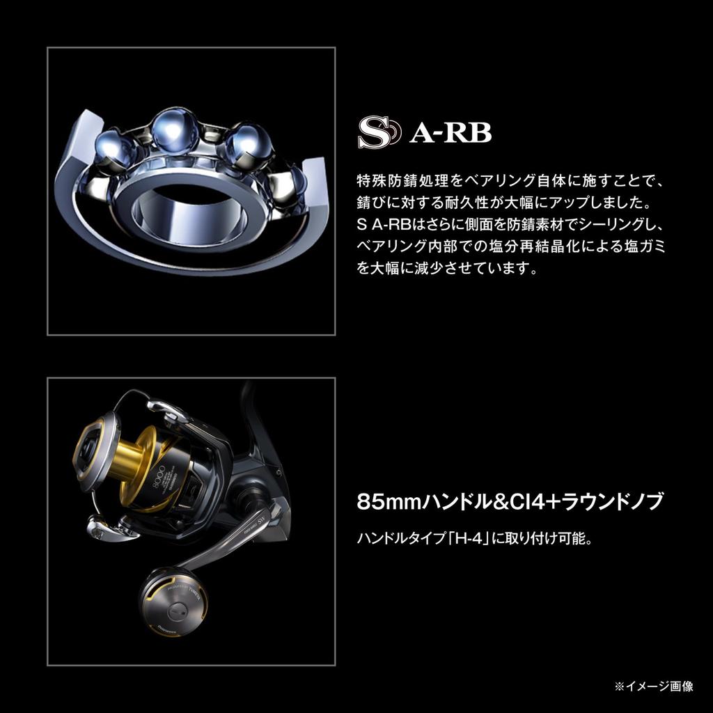 SHIMANO Запчасти для катушек 26 Yumeya SW Мощная ручка 85 мм Круглая (Shimano)